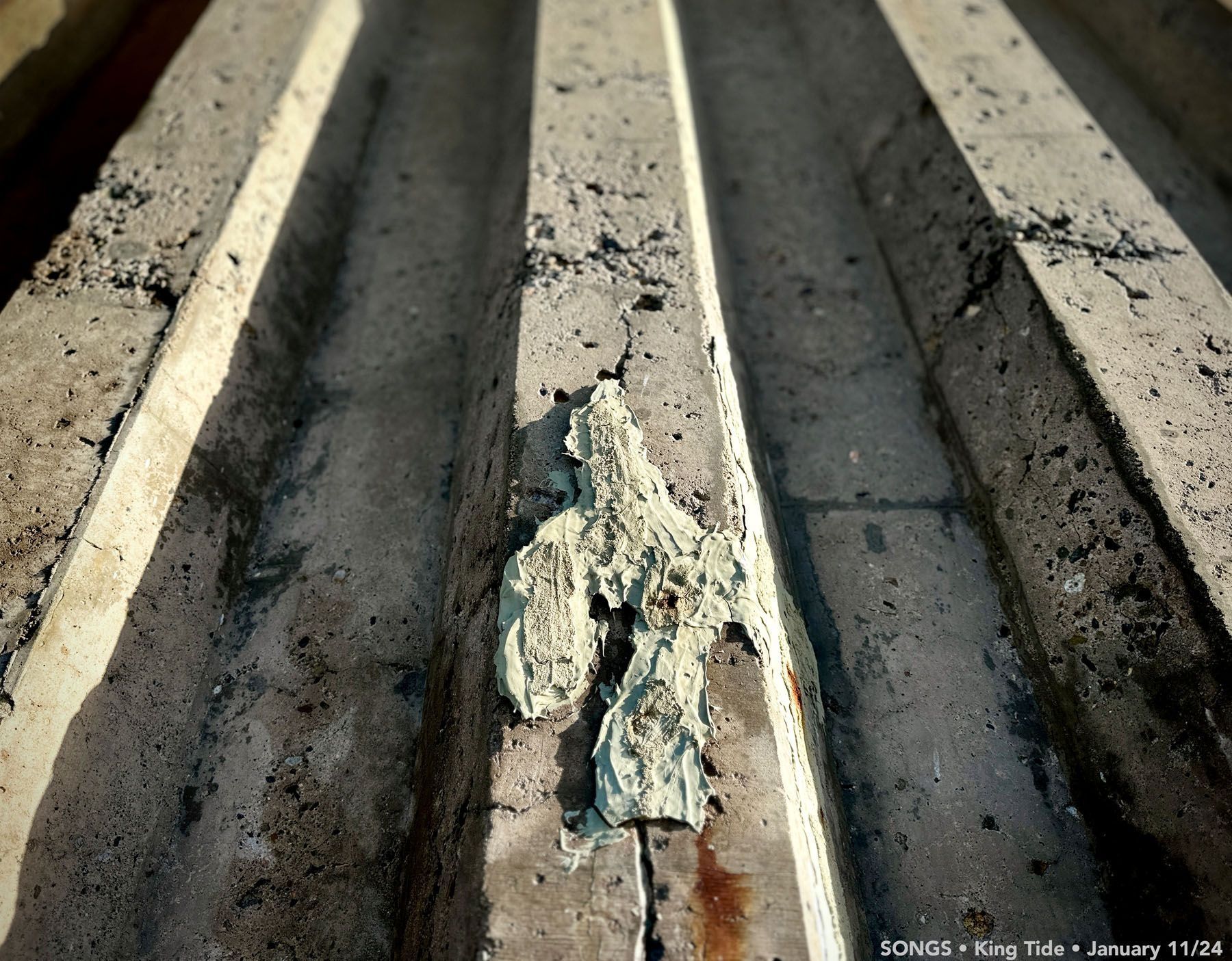 A King tide at San Onofre 