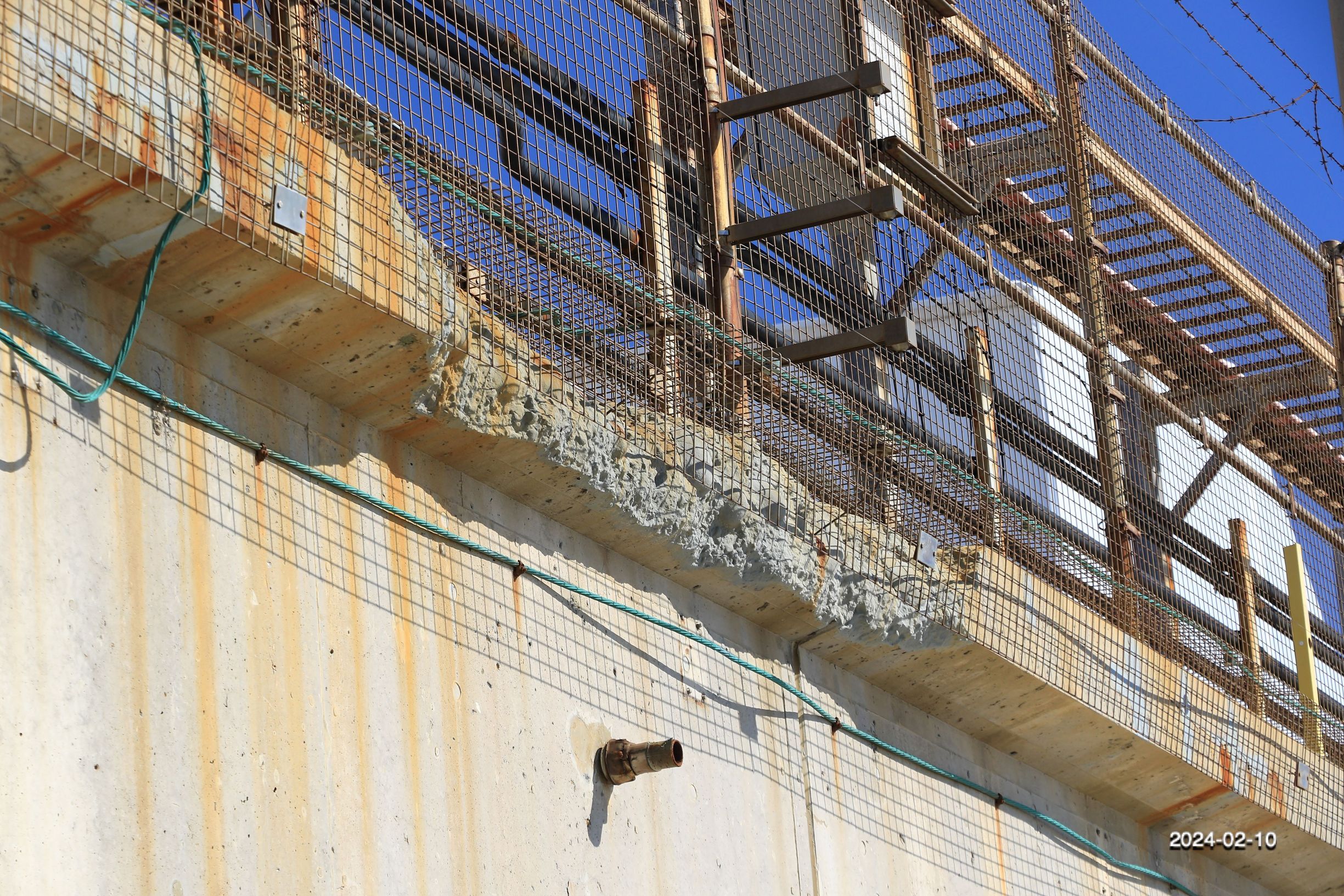 San Onofre (SONGS) front seawall damage 