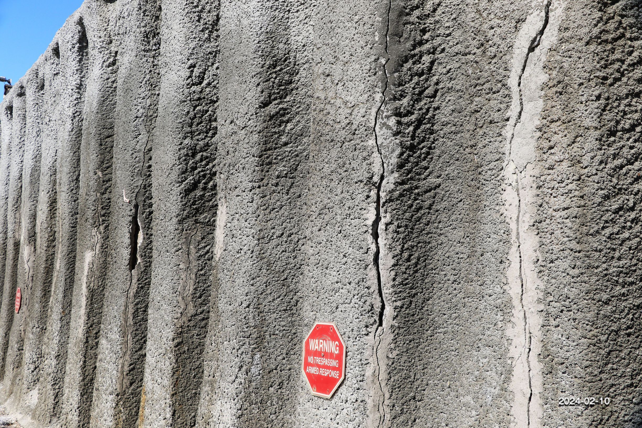 San Onofre (SONGS) front seawall damage 