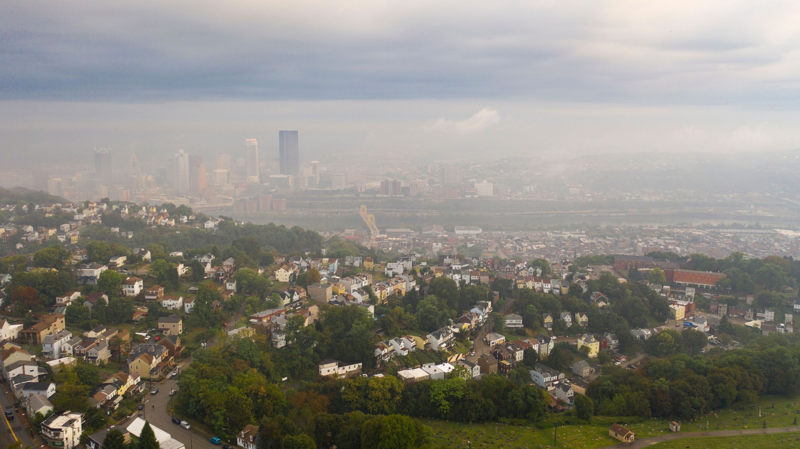 Morning Haze Over Pittsburgh