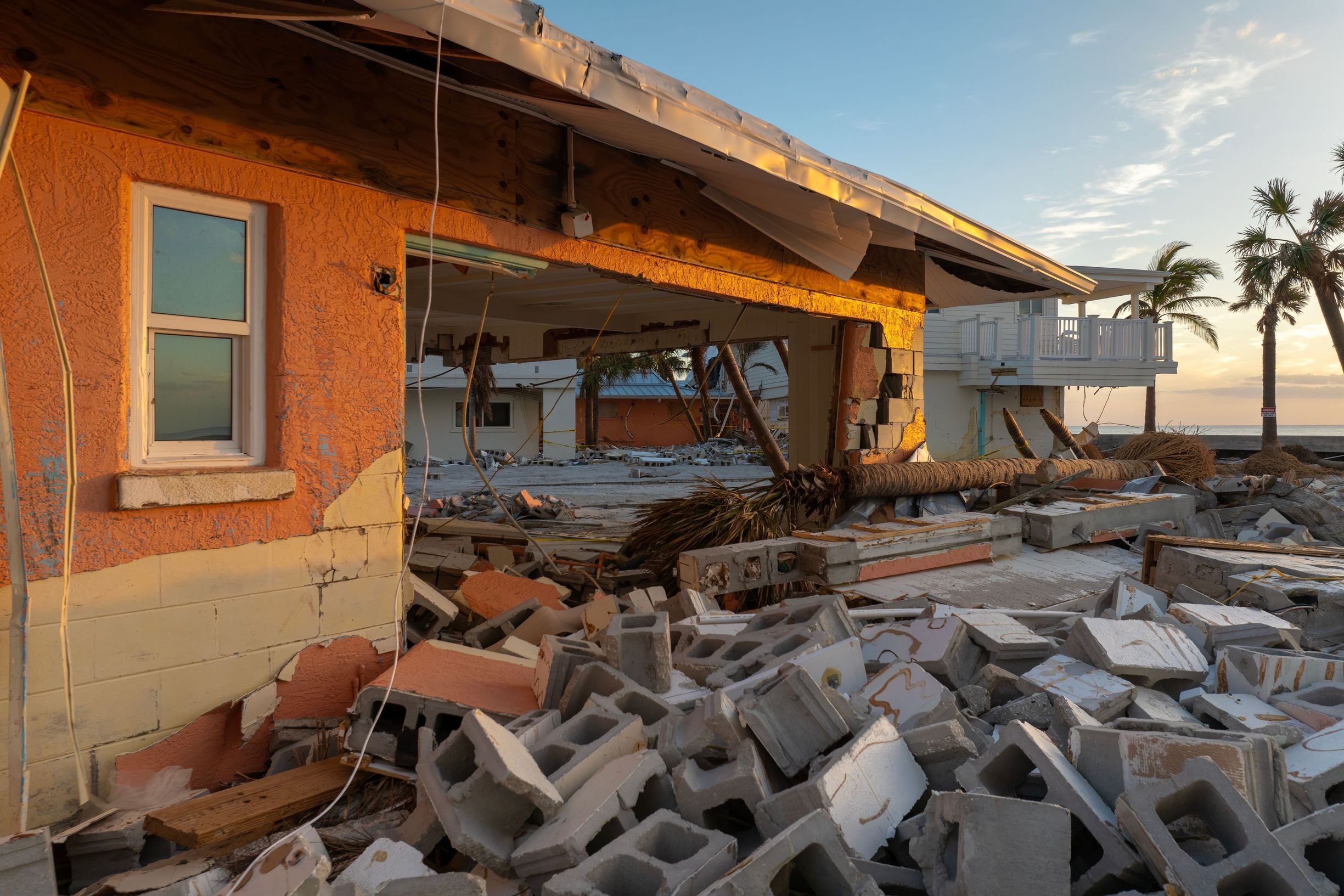 Manasota Key house wrecked by Hurricane Milton